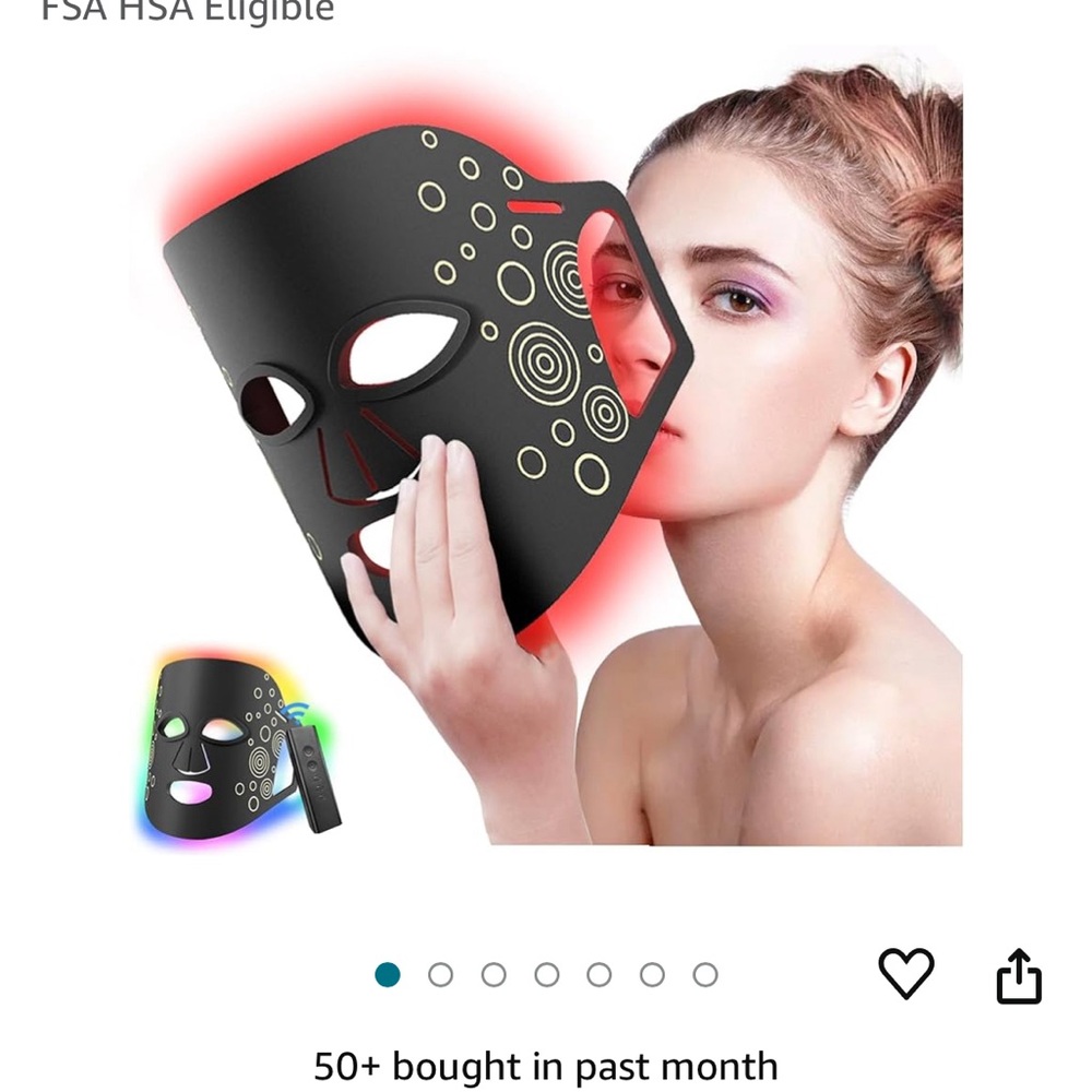 LED light therapy mask
